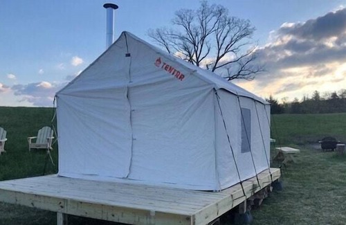 Fort Valley RV Rental | Tentrr Signature Site - Hills of the Angels - Coleman Outfitted Site