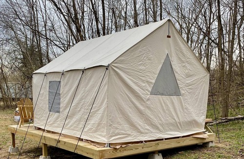 Blue Rock RV Rental | Tentrr Signature Site - Muskingum River Glamping