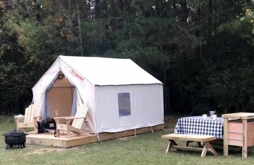 Mandeville RV Rental | Tentrr State Park Site - Louisiana Fontainebleau State Park - Teepee Field B -