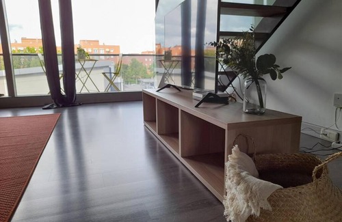 Alcobendas Apartment | Terrace loft with indoor swimming pool & SPA