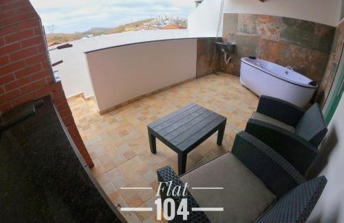 Maria Eugenia Apartment | TH Flats com Banheira de Hidromassagem
