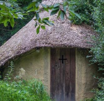 Ash Other | Thatched Roundhouse in Somerset Woodland