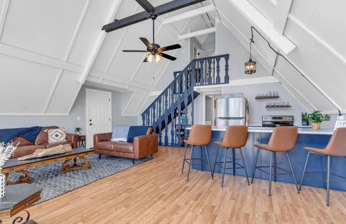 Bristol Ski Chalet | The A-Frame. Centrally located to downtown Bristol and the new Hard Rock Casino.