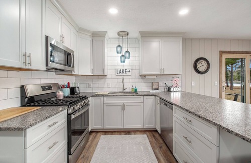 Lewiston House | The best beach on West Twin!
