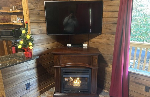 Dahlonega Cabin | The Big Little Cabin-Hot Tub/Playset/7 Acres/Creek/Pet-Friendly!