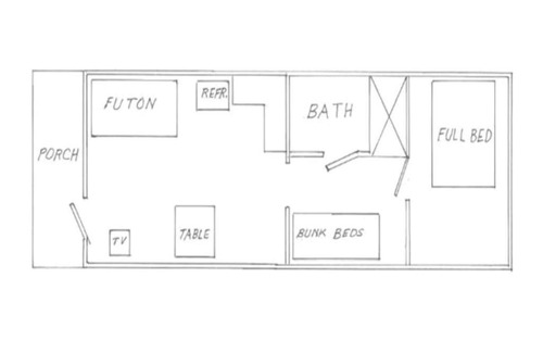 Bayfield House | The Blue Spruce Cabin #16 at Blue Spruce RV Park & Cabins