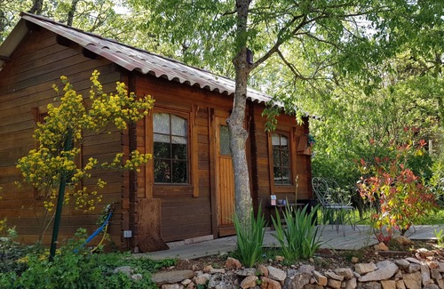 Fayence Ski Chalet | The cabin of pioupiou and its swimming pool, its spa