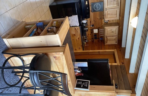 Wevertown House | The Cozy Blue A-frame