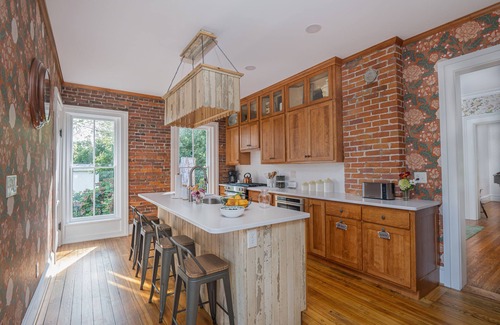 Dunkirk House | The Daisy Farm- A Victorian Manor on 79 acres w/vineyards, gardens & hot tub
