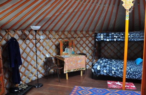 Indian Brook Resort | The Forest Yurt at Cabot Shores Wilderness Resort