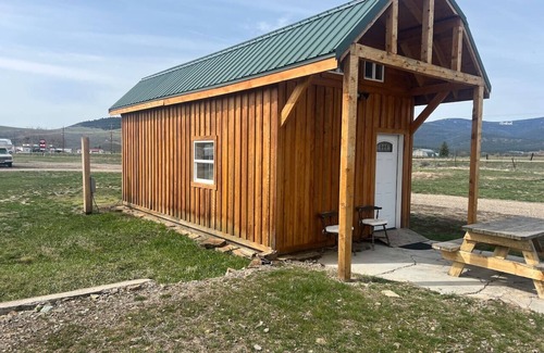 Hot Springs Cabin | The "Glacier" @ Hot Springs Campground & RV