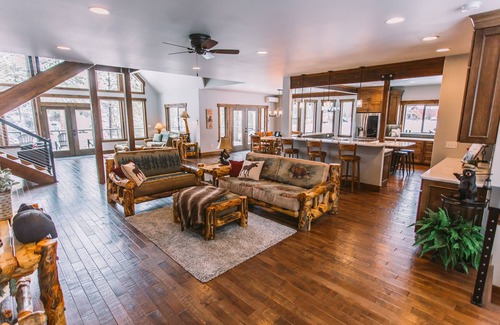 Leavenworth House | The Moose River House - Spacious Riverfront Home-Heated Seasonal Pool
