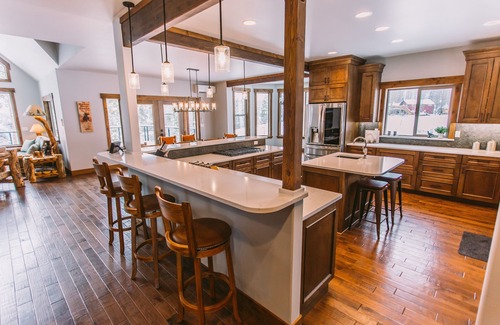 Leavenworth House | The Moose River House - Spacious Riverfront Home-Heated Seasonal Pool