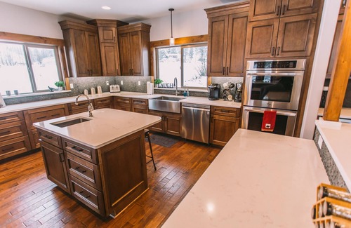 Leavenworth House | The Moose River House - Spacious Riverfront Home-Heated Seasonal Pool
