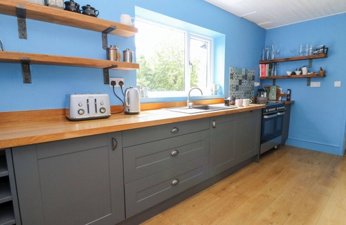 Ciliau-Aeron Cottage | THE OLD BARN, pet friendly, with open fire in Aberaeron