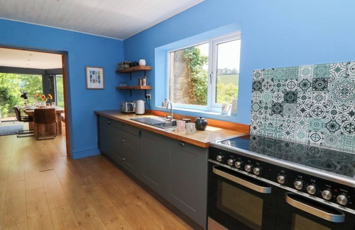Ciliau-Aeron Cottage | THE OLD BARN, pet friendly, with open fire in Aberaeron