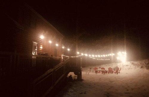 Pond Eddy Cabin | The Perfect Log Cabin on 8 acres of Private Woods