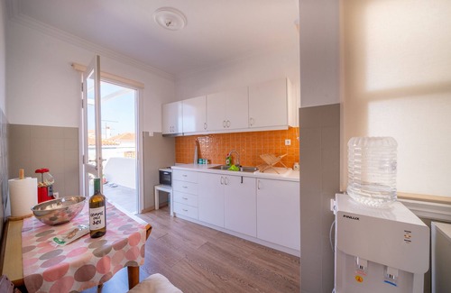Aegina Apartment | The Roof - Flat Sea View in Aegina Town