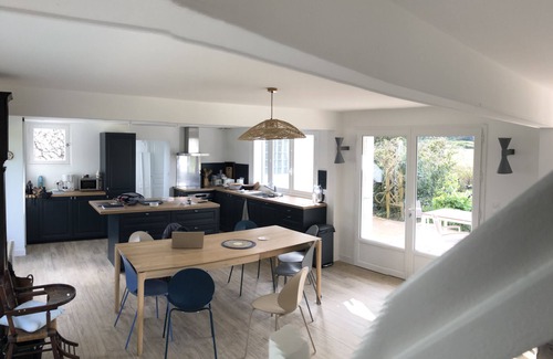 Ile-aux-Moines House | The sea in the house