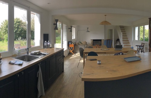 Ile-aux-Moines House | The sea in the house