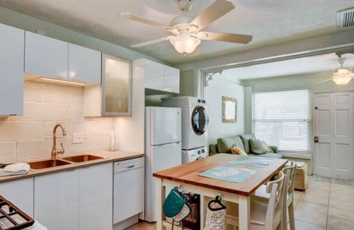 Indian Rocks Beach Cottage | The Seaside Cottages are located just across the street from Indian Rocks Beach!