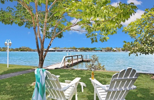 Noosa North Shore House | The Shore House - Waterfront Beach House Situated on Noosa North Shore