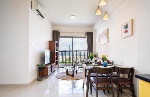 Thu Thiem Apartment | The Sun Avenue Cozy and paceful 2 Bedroom 2 bathroom Apt in An Phu, Distric 2, Lagom home 2707