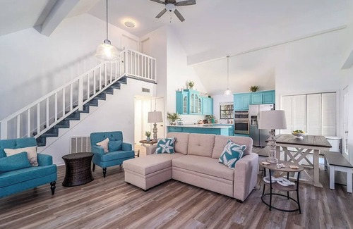 Brunswick House | The Sunny Cottage - Cozy River Retreat with Porch + Dock Access