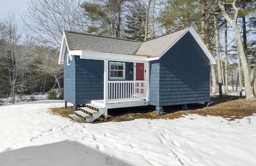 West Boothbay Harbor Cottage | The Ticket Office - Just the ticket for a Private & Romantic Getaway!