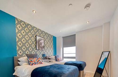 Vauxhall Apartment | The Ultimate Escape Great View - Sleeps 6