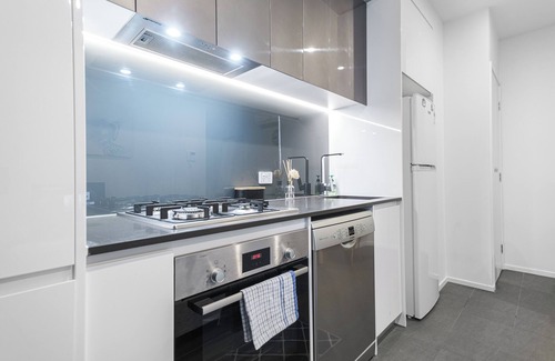 Footscray Apartment | This apartment is a 1 bedroom(s), 1 bathrooms, located in Footscray, VIC.