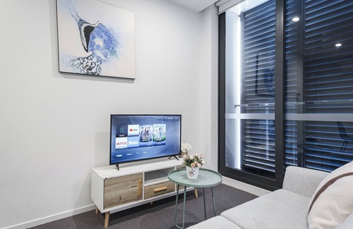 Footscray Apartment | This apartment is a 1 bedroom(s), 1 bathrooms, located in Footscray, VIC.