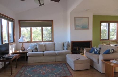 Barnegat Light House | This pet friendly home is located on the ocean block in Barnegat Light, close to the beach.