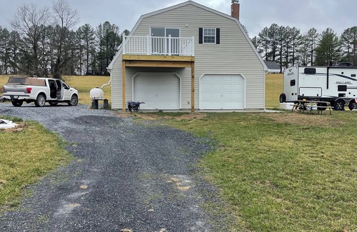 Fishers Hill House | This RV will accommodate 4 adults or two adults and 3-4 kids.
