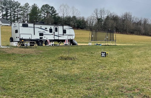 Fishers Hill House | This RV will accommodate 4 adults or two adults and 3-4 kids.