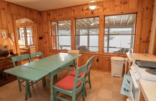 Oxford House | Thompson Lake Cabin Nestled in Majestic Pines - Family Waterfront Escape