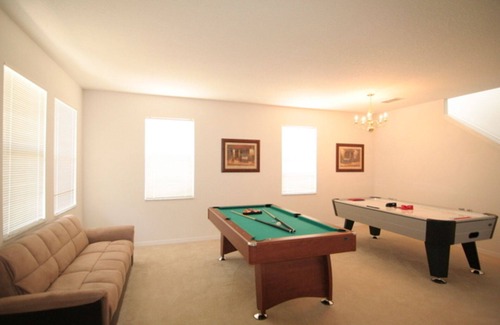 Legacy Park House | Three Master Suite Home, 7BR/5BA, Private Pool/Spa,AirConded Game Room