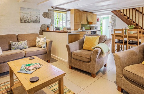 Lower Trengale Cottage | THYME COTTAGE, family friendly, with open fire in Bodmin Moor