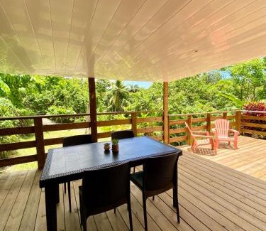 Sainte-Anne Apartment | Ti family nature gite location vacances Guadeloupe