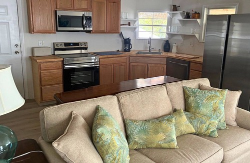 Charlotte Park House | Tiki Hut waterfront house with dock in charming Punta Gorda