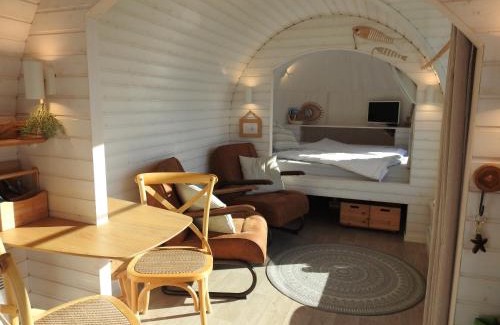 Abbestede Other | Tiny House De Boet, in Natuurgebied en vlakbij het Strand