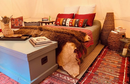 Seaman Cabin | Tipi living! Book a new extraordinary experience in Adams Co, OH