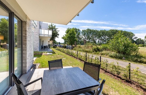 Boltenhagen Apartment | Tolles, Barrierearmes Ferienapartment mit Terrasse und nur 200 m zum Strand - Aparthotel Ostseeallee