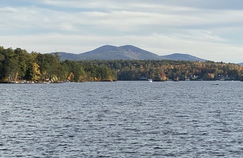 Meredith House | Top Notch Luxury Log Cabin with private beach boat slip. LONG TERM WINTER RENTAL