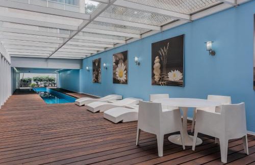 Hipodromo Condesa Apartment | TOP VIEW PENTHOUSE Private Rooftop, Wi-Fi 500Mbps, Air Conditioning, Grill, Pool and Gym