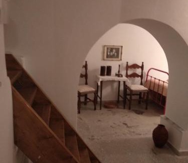 Aperathos House | Traditional stone house with panoramic mountain view