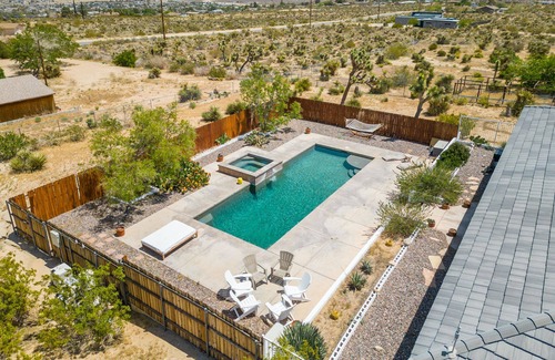 Joshua Tree House | Tranquil Family Friendly Pool Sanctuary Near JTNP