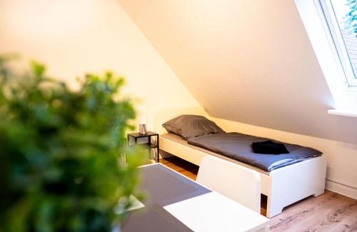 Trappenkamp Apartment | Trappenkamp - Monteursunterkunft - Einzelbetten - gute Anbindung - Bettwäsche