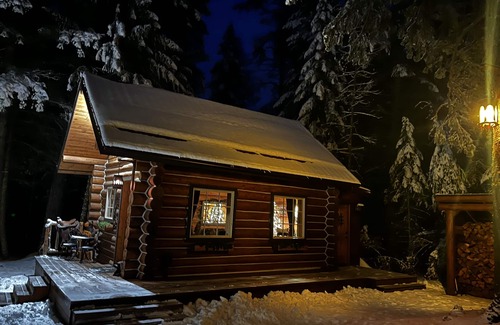 Bonner County Cabin | Trappers Cabin, Tiny home, Romantic get away