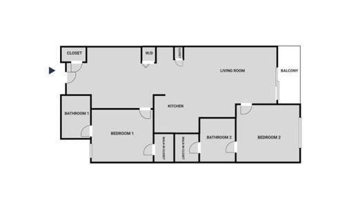 Chinatown Apartment | Trendy Downtown 2BR w/ Gym, Pool & Spa, near 7th St Metro, by Blueground